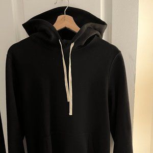 Merz b. Schwanen black 382 Men's Loopwheeled Hoodie